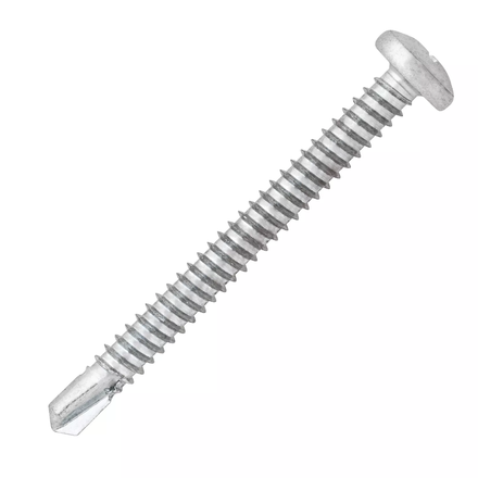 250 vis autop. acier zingué blanc - tête cylindrique - empreinte PH - Ø6,3x19mm - SCELL-IT - TCC63019