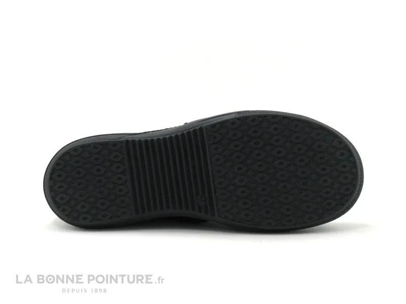 Achat chaussures Bopy Enfant Botte et Bottillon, vente Bopy SAMALO Noir - Etoile leopard - Bottine mode fille