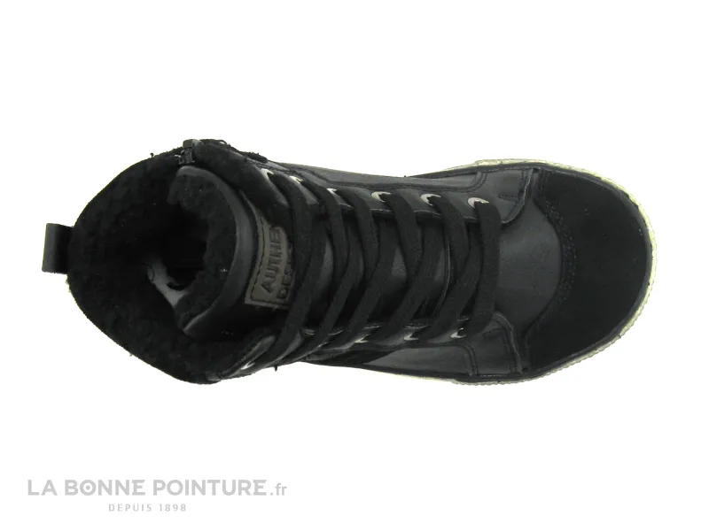 Achat chaussures Bopy Enfant Botte et Bottillon, vente Bopy SK8 - TOUZONI Noir - Basket montante GARCON