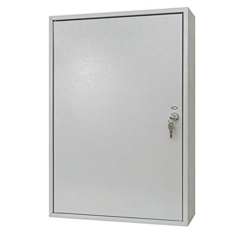 Armoire pour 200 clés - fermeture par clef - 10 barrettes - gris