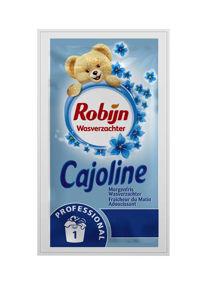 Assouplissant Professionnel - Cajoline Adoucissant - fraîcheur du matin - Diversey - 1 carton de 100 doses 