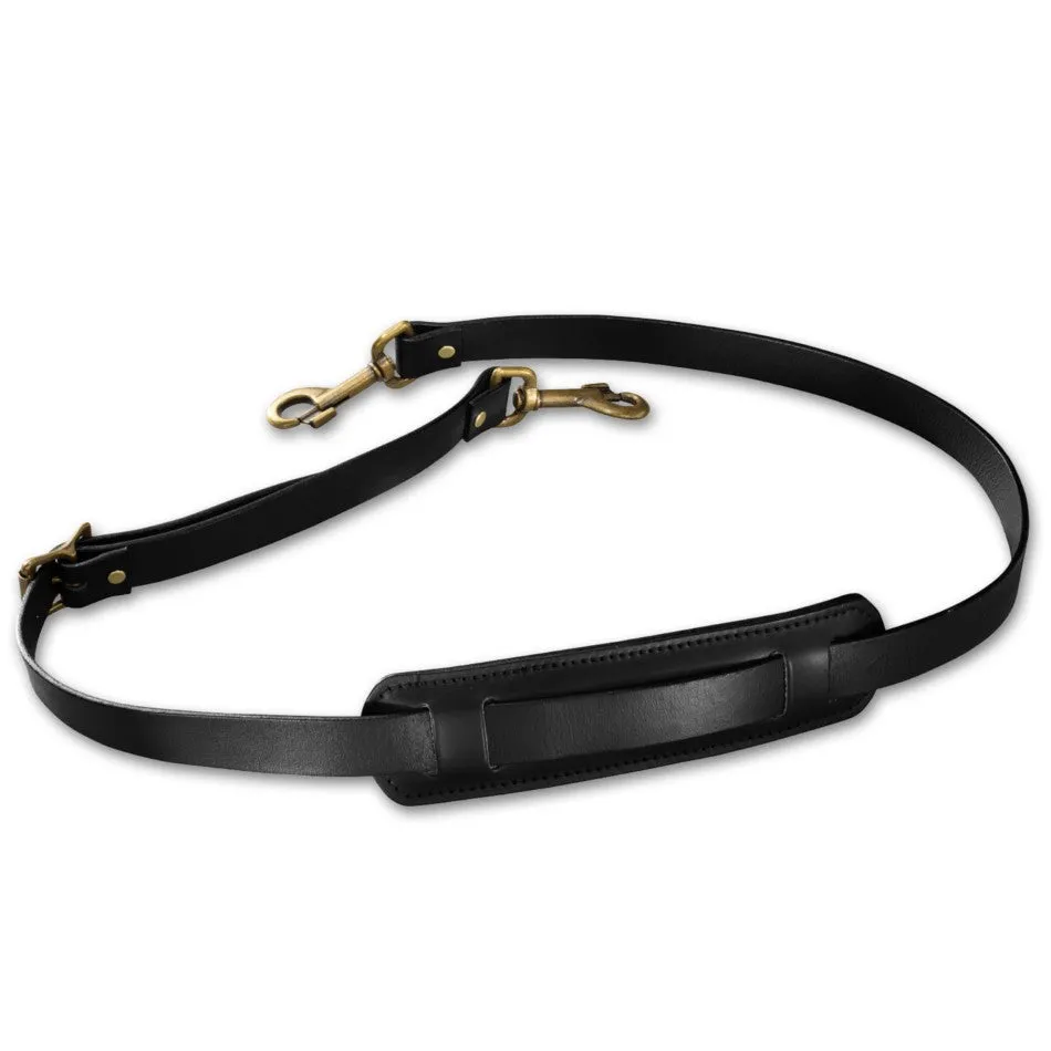 Bandouliere cuir filson Black