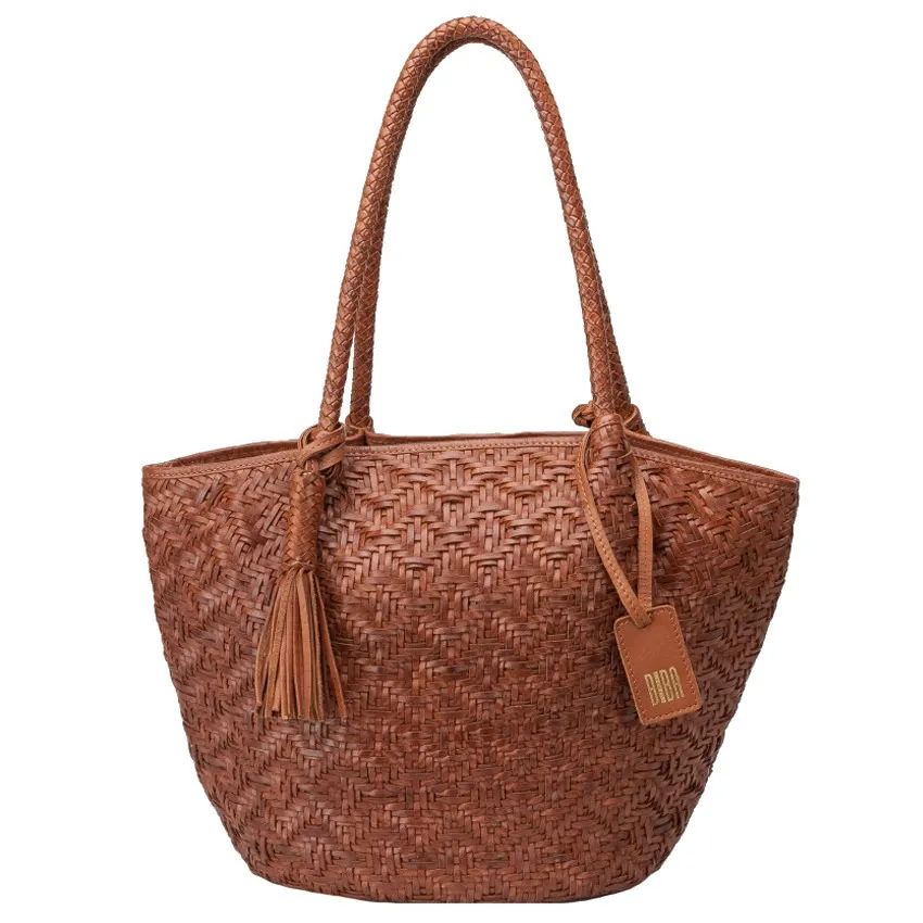 Biba Alloway Panier en cuir Alw1l Cuero