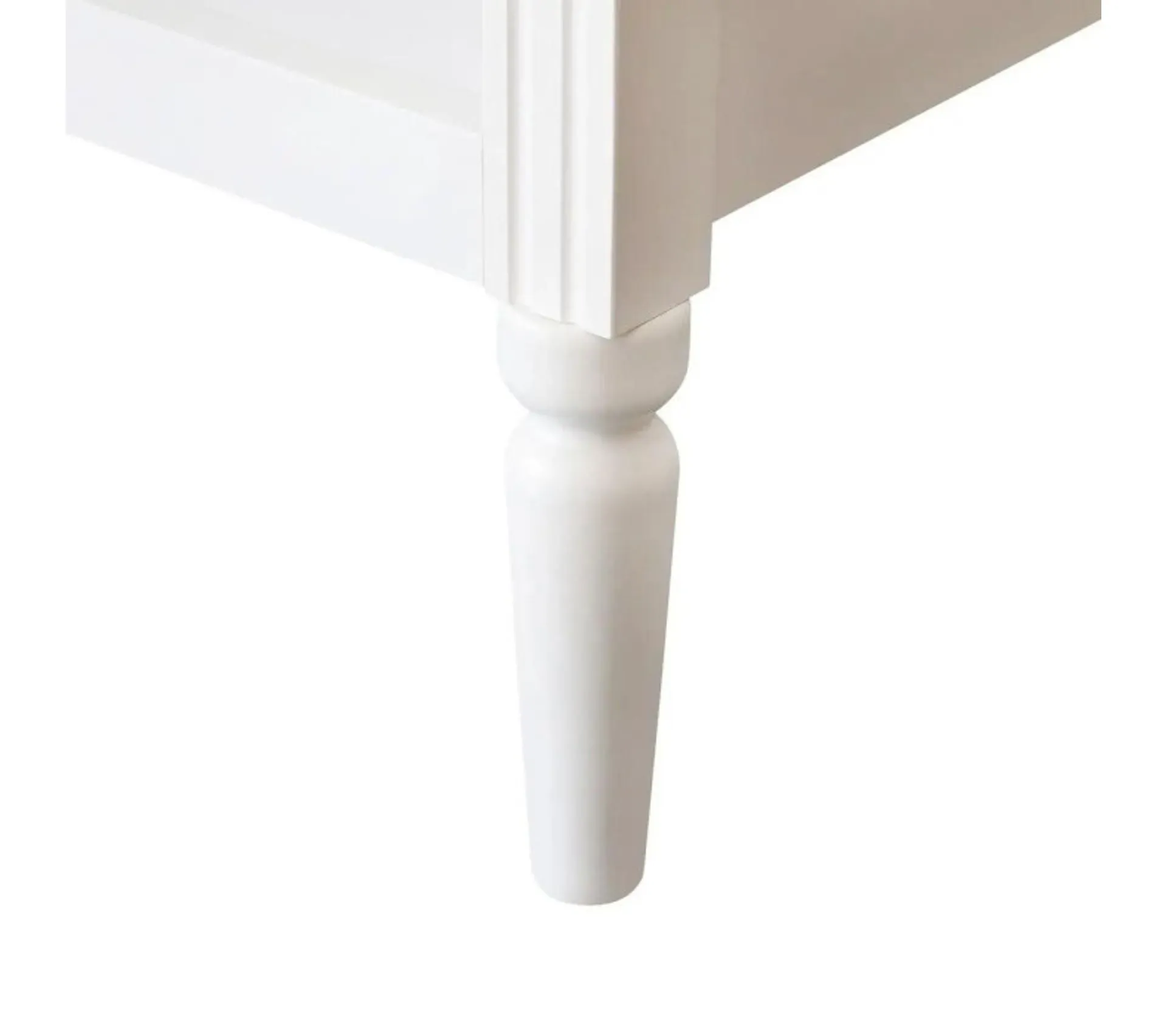 Bibliothèque 2 Tiroirs Design "solen" 174cm Blanc