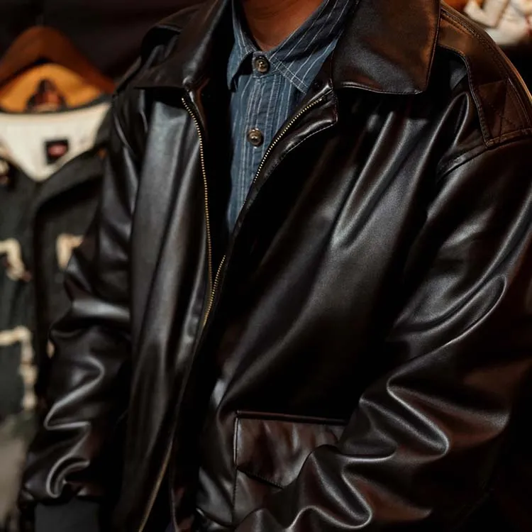 Blouson Motard Police Américaine