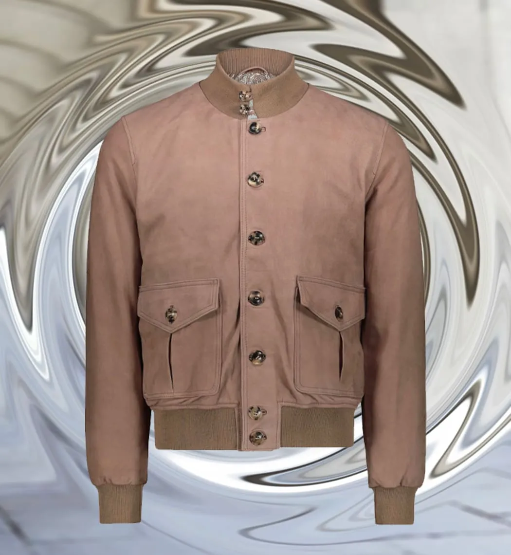 Blouson Nubuck beige A1 Cary