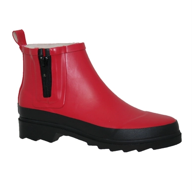 Bottine de pluie Sanita Fiona Welly Rouge