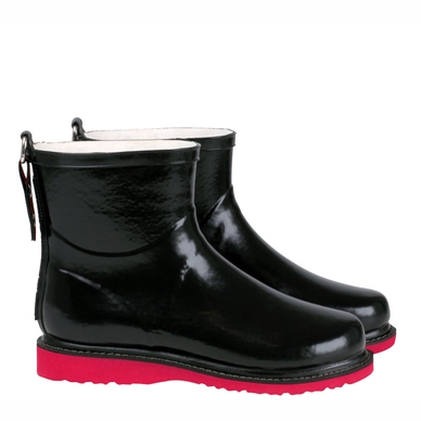 Bottine Ilse Jacobsen RUB33 Noir à semelle rouge