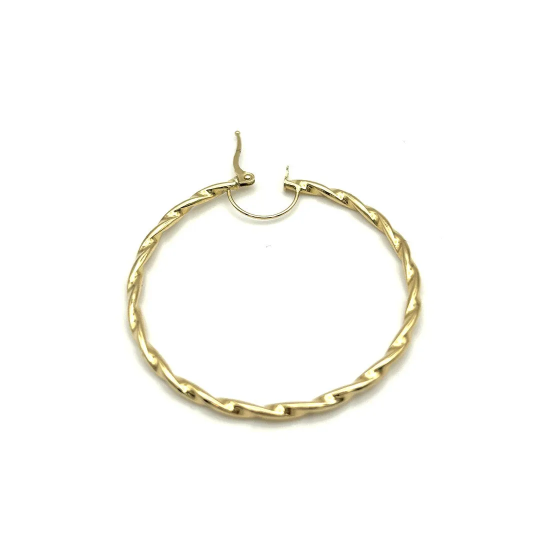 Boucles d'oreilles en or jaune 18 carats Gold House De Patto OR6