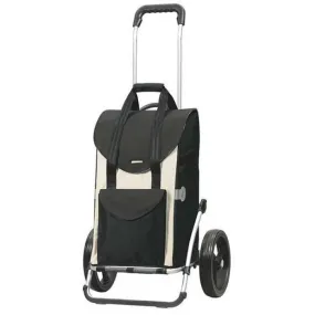 Caddie Andersen Royal shopper Senta blanc (roues noires)