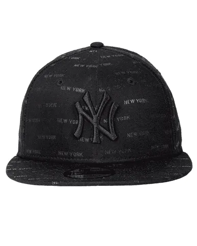 Casquettes New Era Monogram Noir