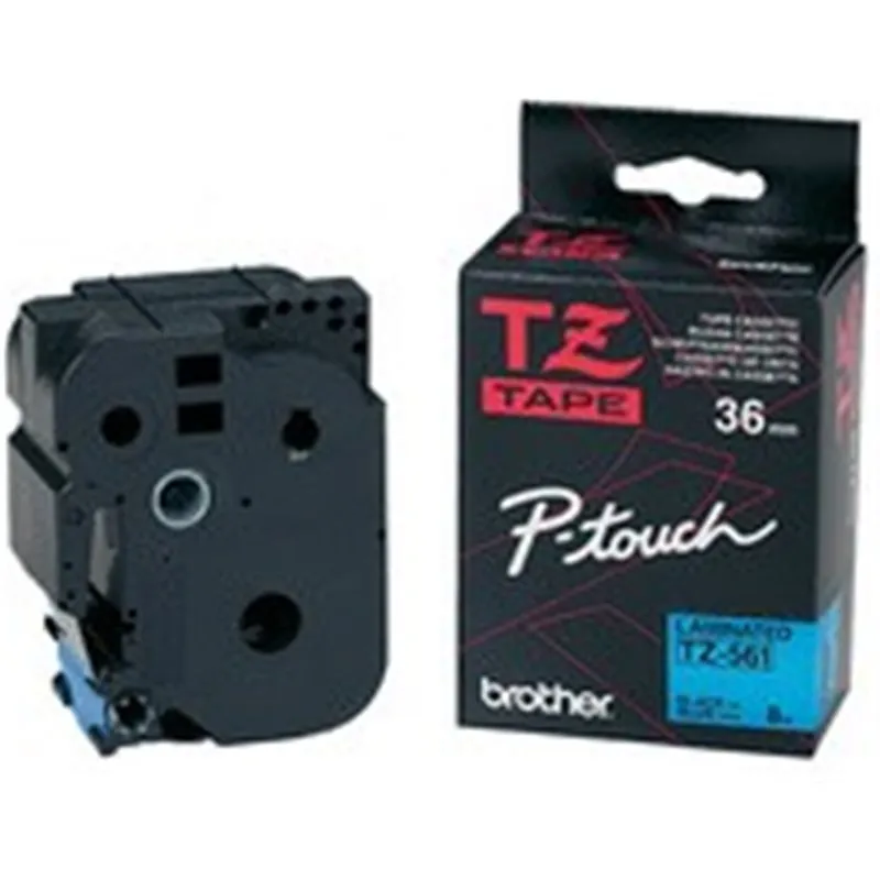 Cassette Brother TZE-661 - 36 mm - noir / jaune