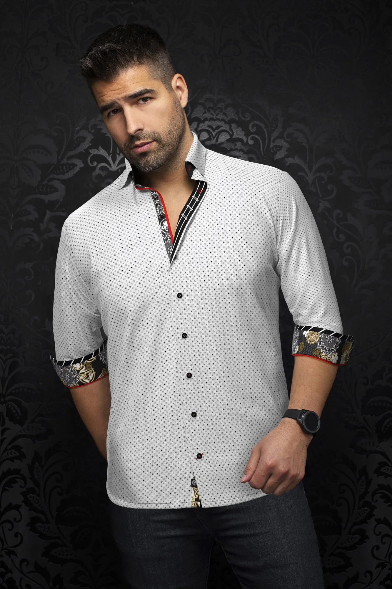 Chemise Au Noir | CARELLI Blanc