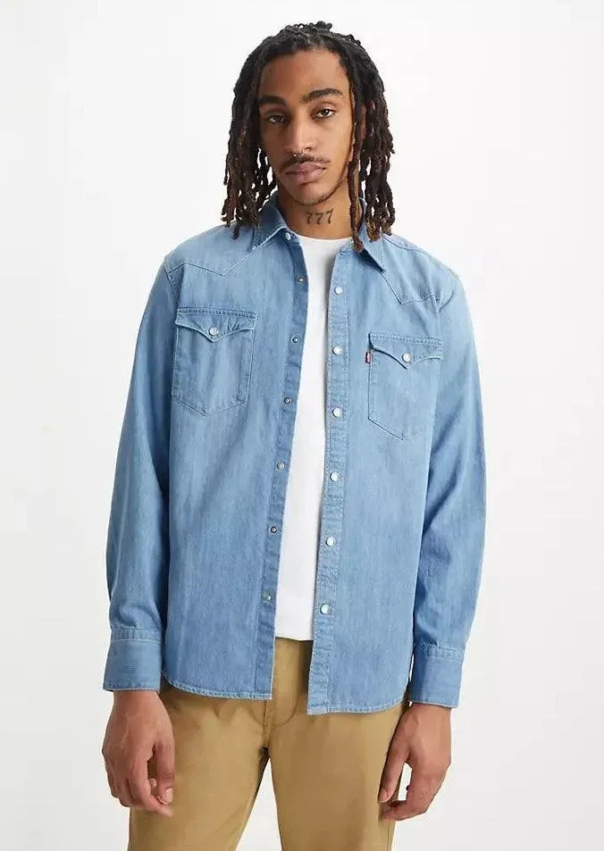 Chemise en jean Levi's bleue