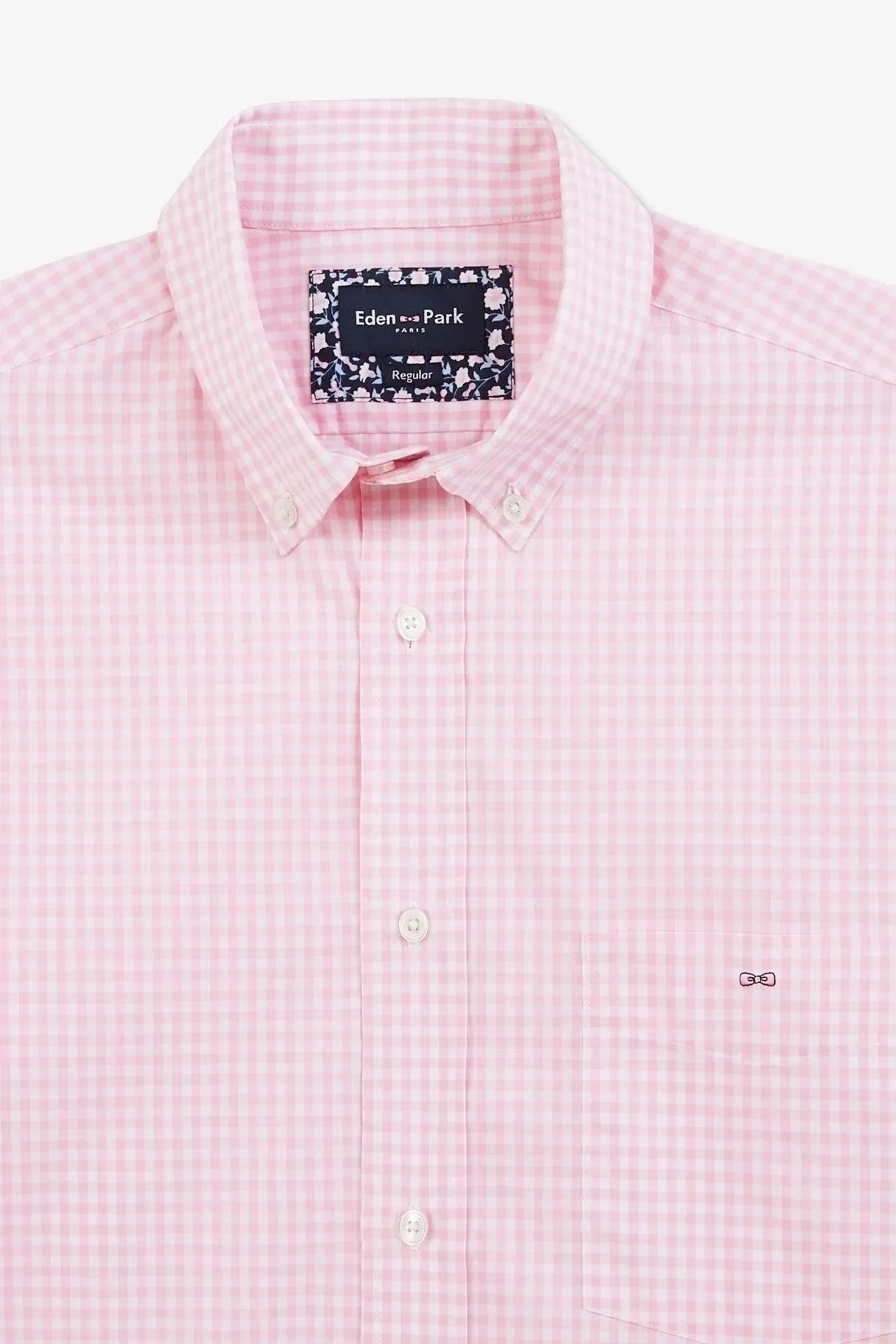 Chemise manches courtes Eden Park rose