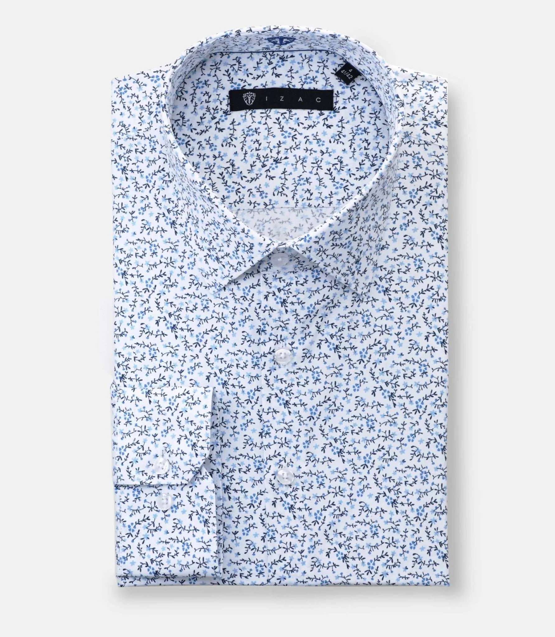 Chemise à imprimé floral bleu Danielout