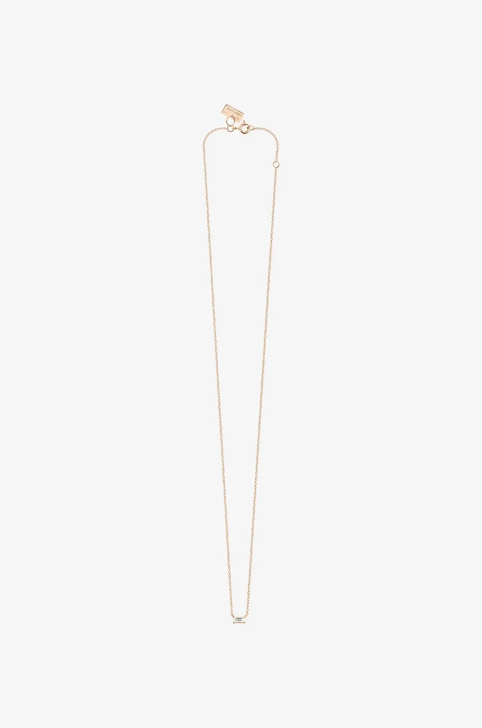 Collier en or rose et diamant Georgia