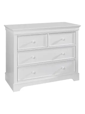 Commode 4 tiroirs Lila - AKITEN RETAIL - Blanc