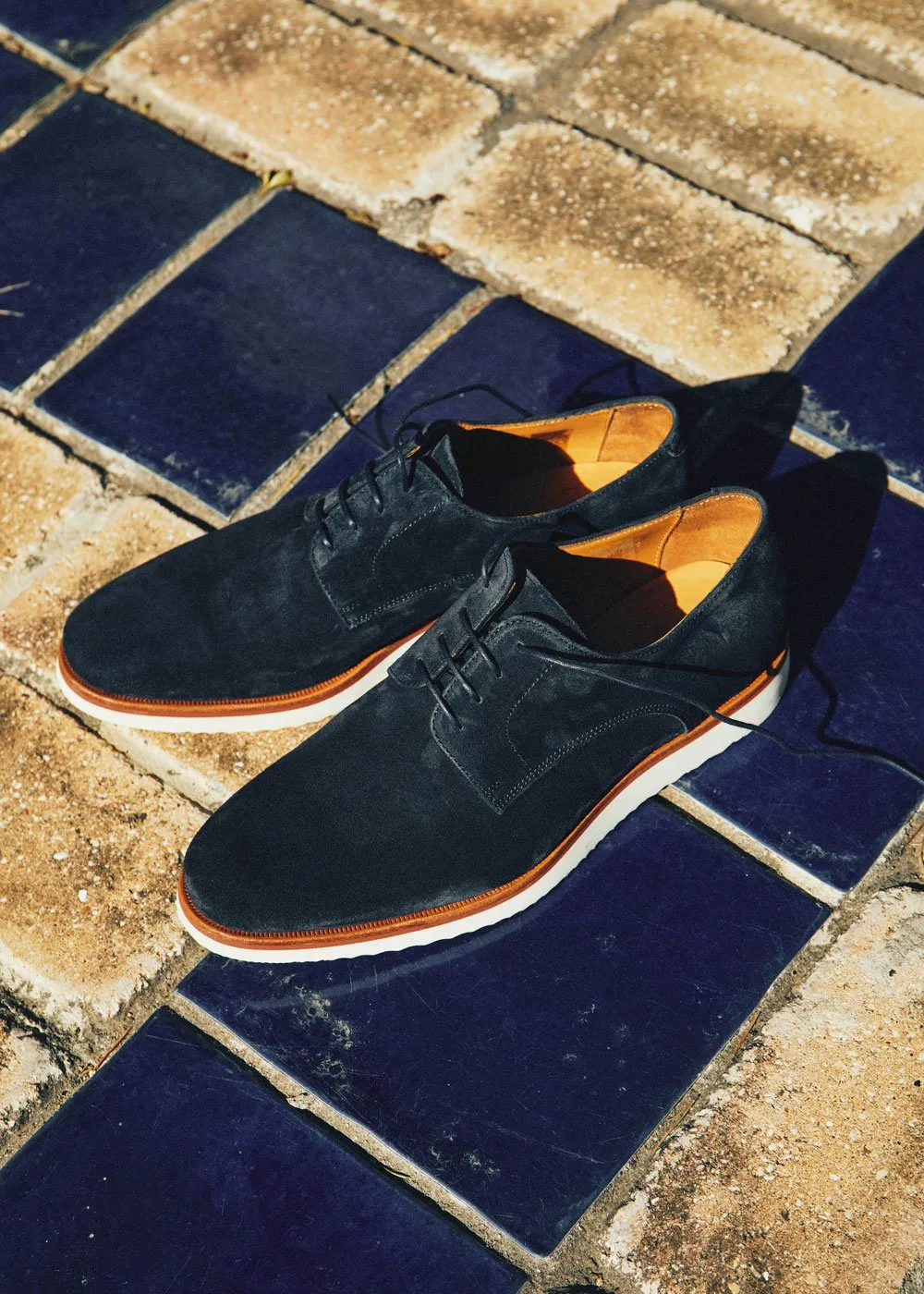 DERBY QUINZIO VELOURS NAVY