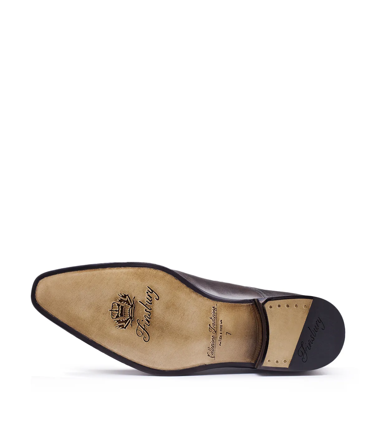 Derby UMBERTO Gris Patiné