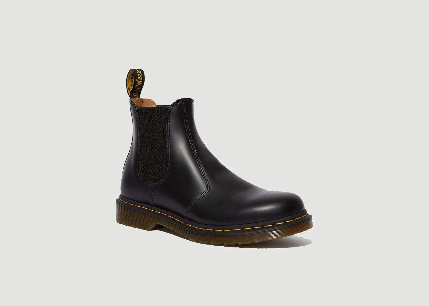 Dr Martens  Bottines Chelsea en cuir 2976 noires - Trouva