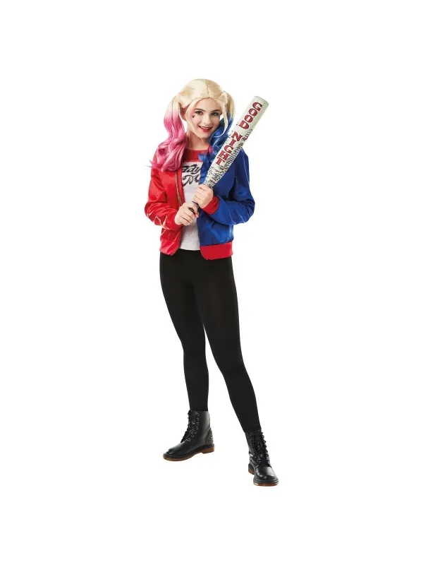 Déguisement Harley Quinn Fille (veste avec top) Ado
