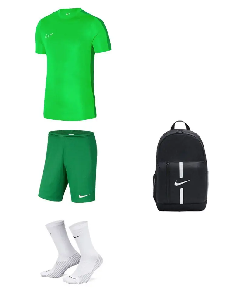 Ensemble Nike Academy 23 pour Enfant. Maillot + Short + Chaussettes + Sac (4 pièces)