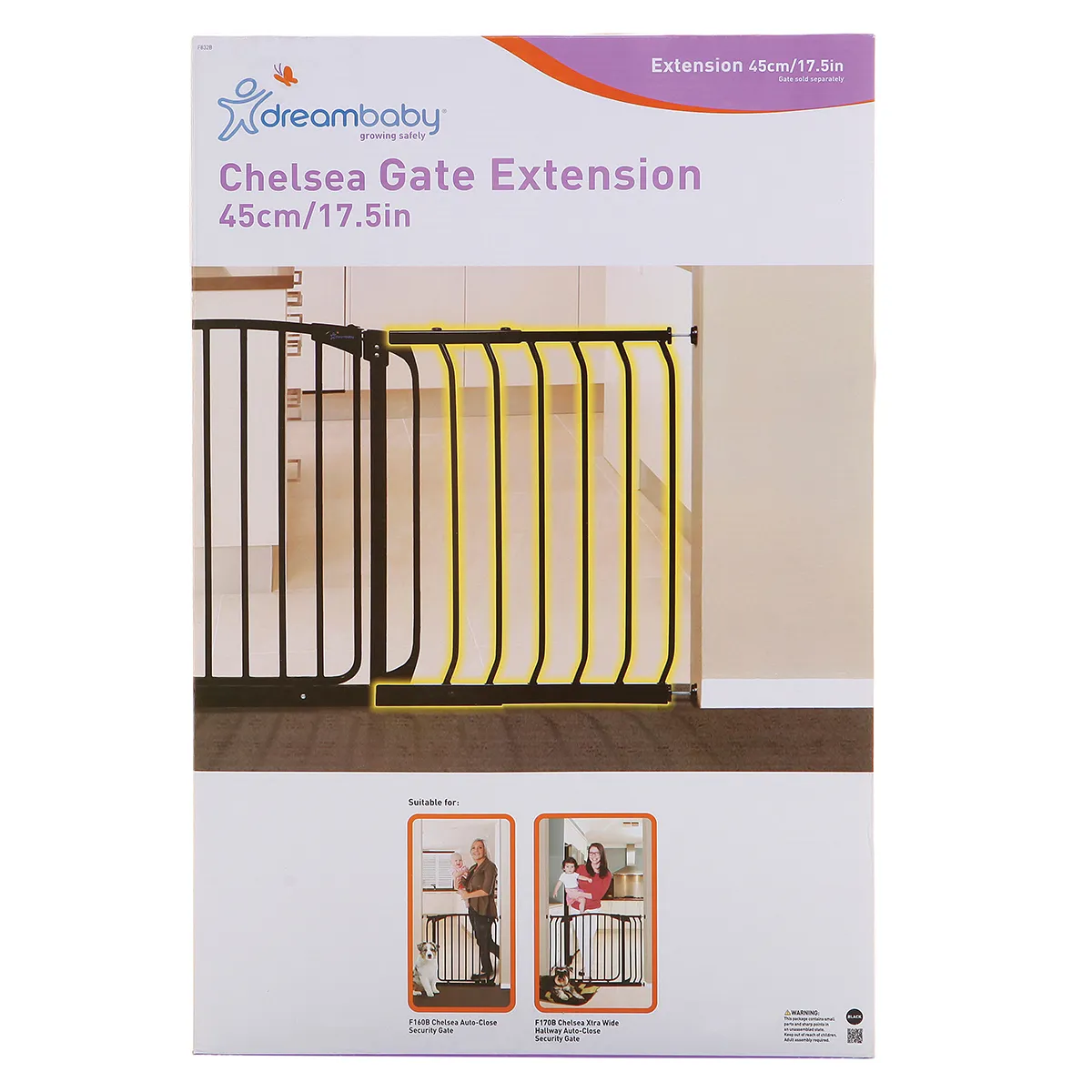 Extension Chelsea 45 cm - Noir