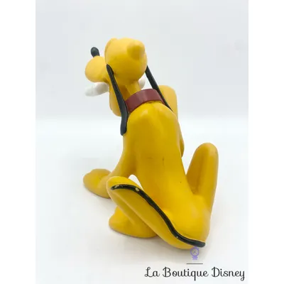 Figurine Pluto Os Démons et Merveilles Disney résine chien jaune 14 cm