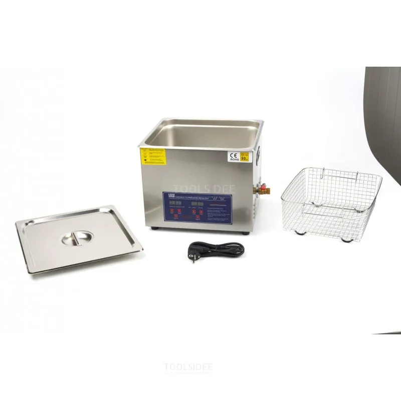 HBM Nettoyeur à ultrasons professionnel 15 litres