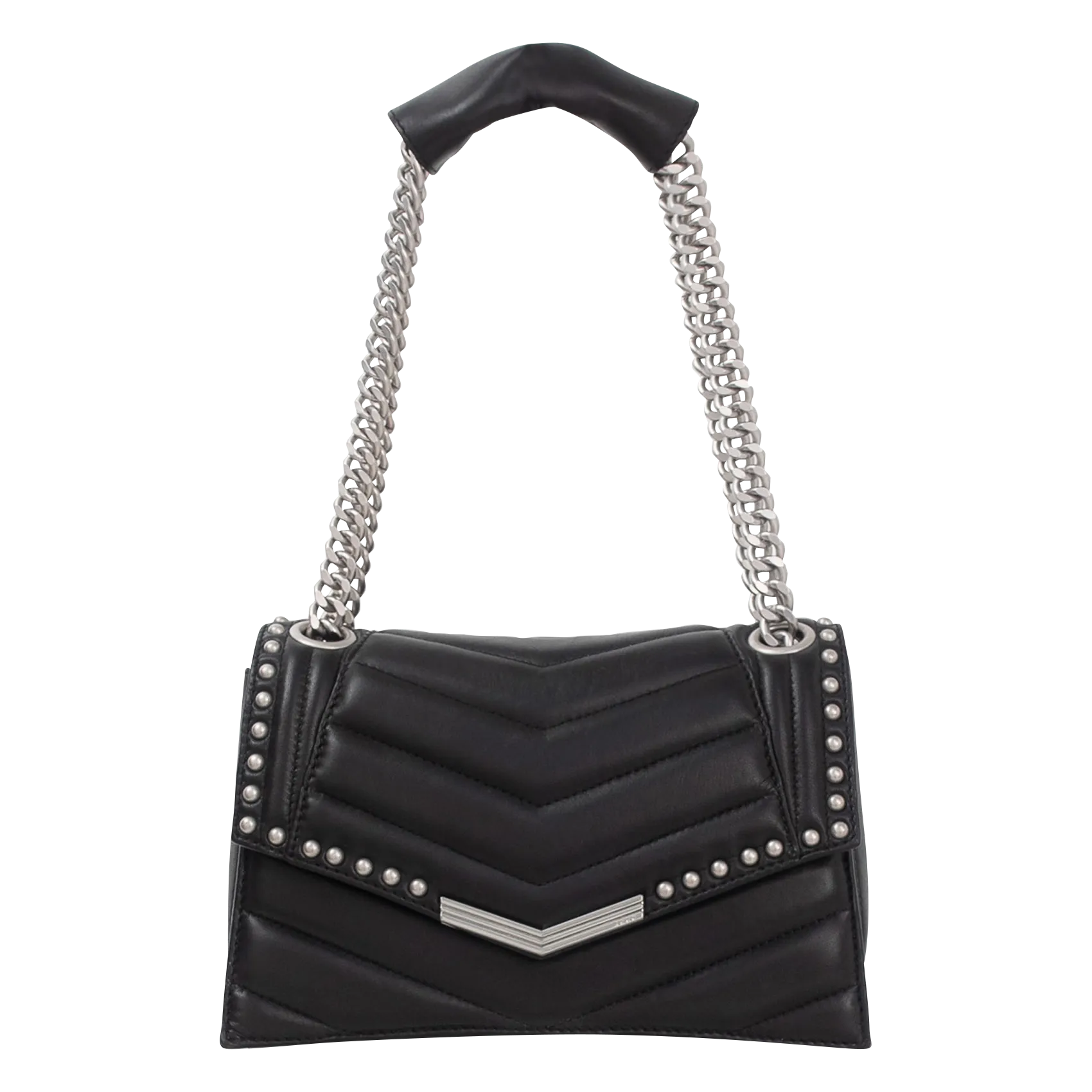 IKKS  Sac bandoulière en cuir the 1 rock - Noir