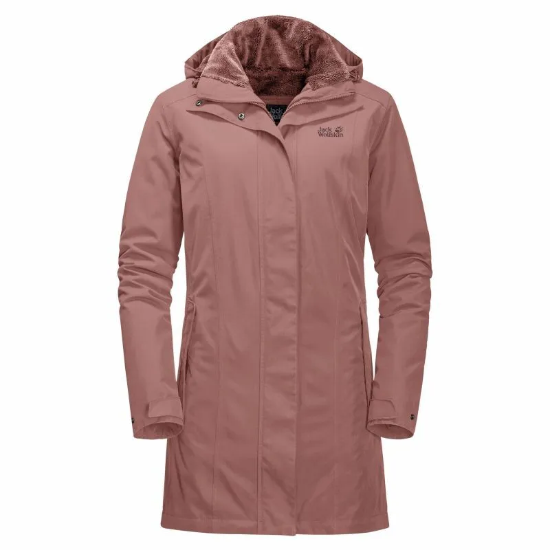 Jack Wolfskin Madison Avenue Coat - Veste imperméable femme | Hardloop