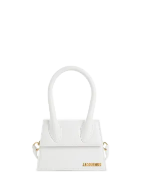 JACQUEMUS  Le Chiquito moyen en cuir - Blanc