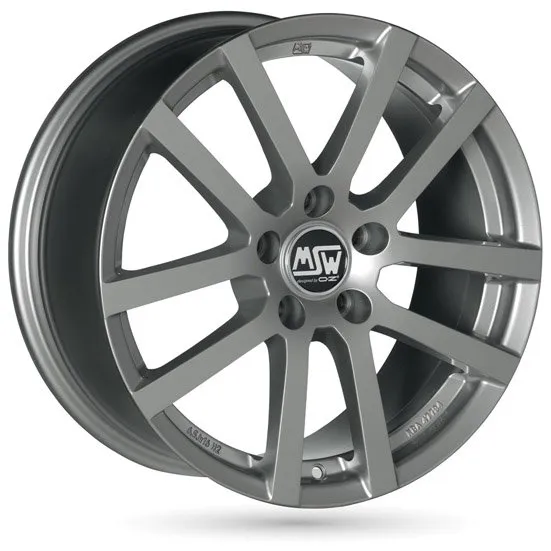 Jante alu MSW MSW22 GRIS BRILLANT 5.5x14 pouces 4x35 ET63.3