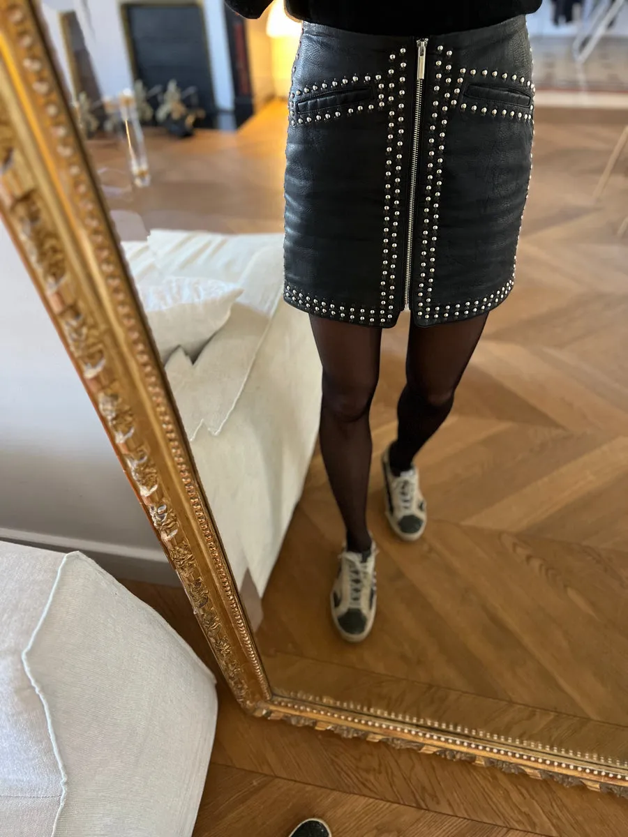 Jupe Georgia Morgan simili cuir