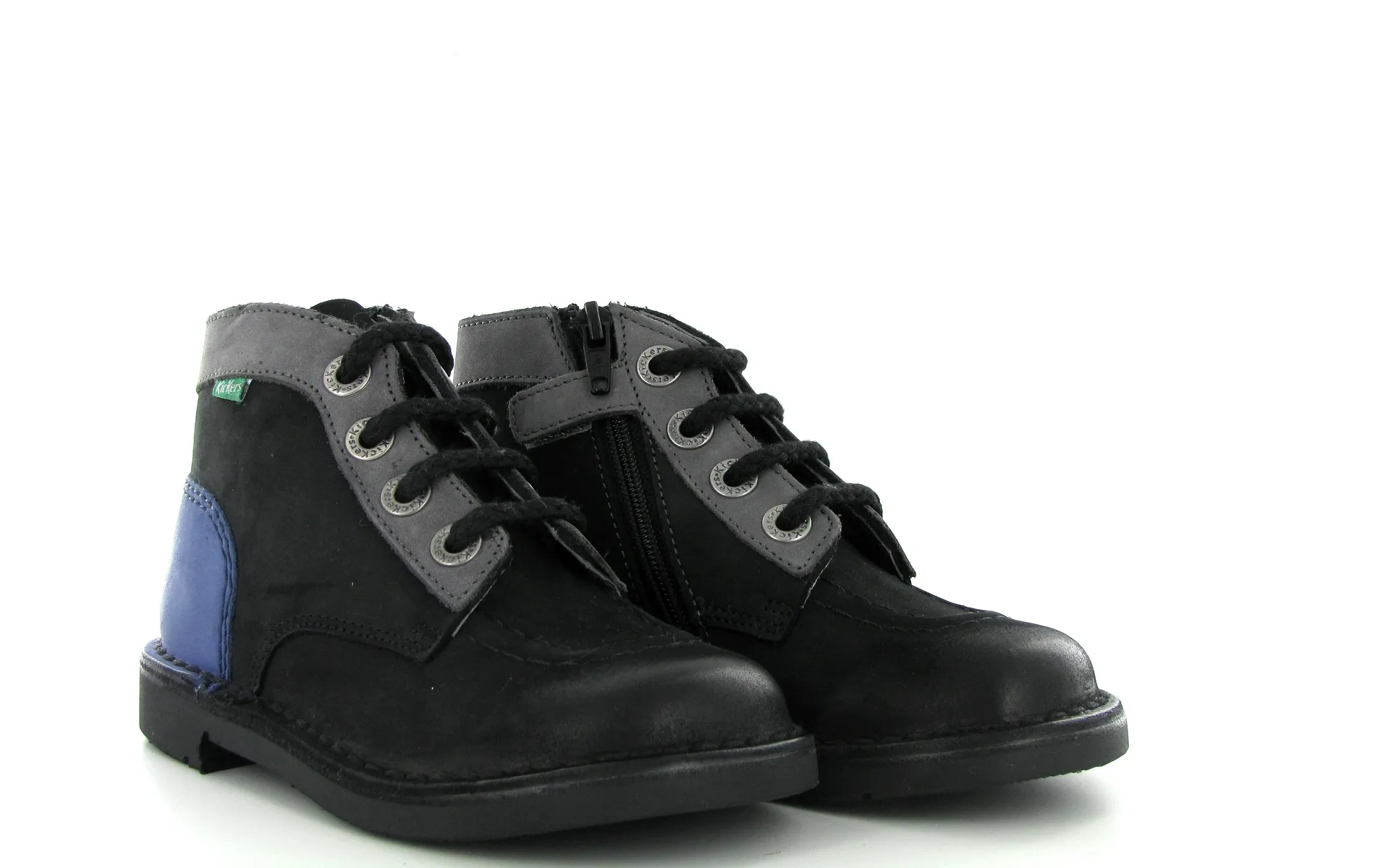 Kickers enfant bottillon kick col noir