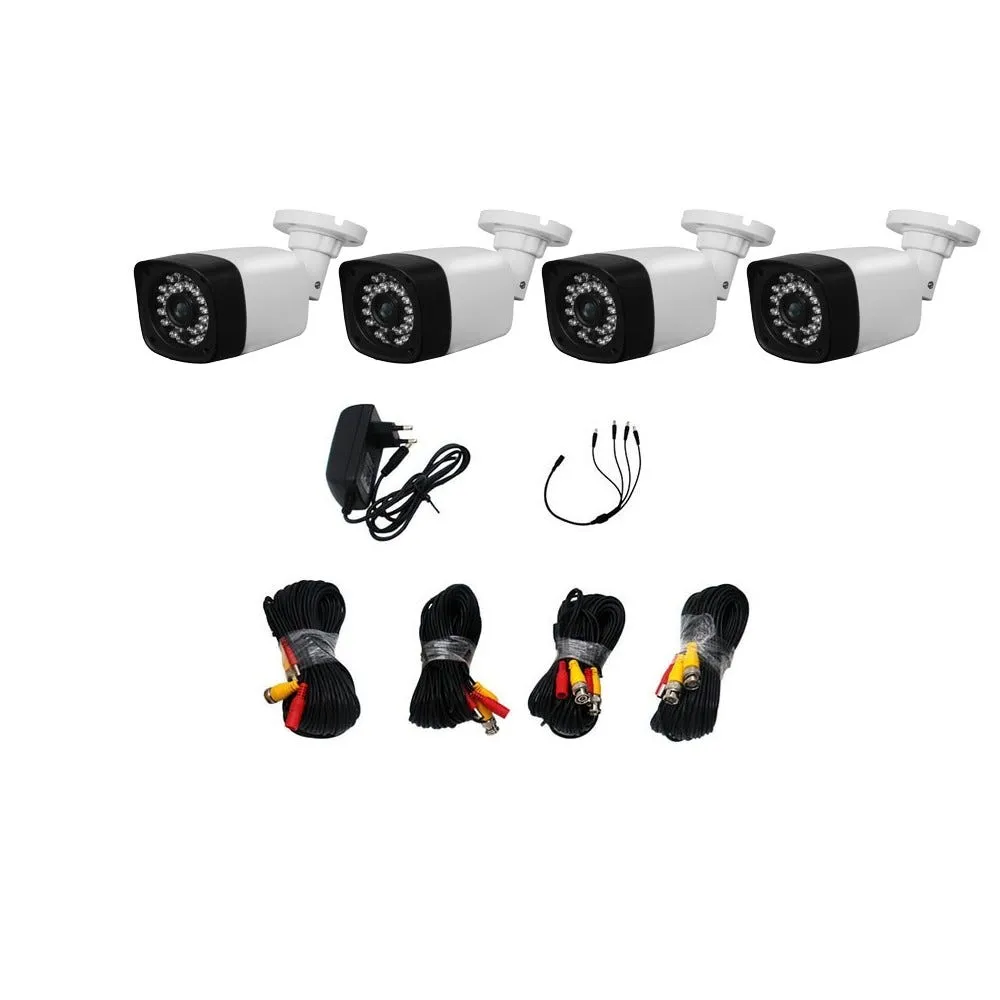Kit 4 cameras filaires pour 990530v2