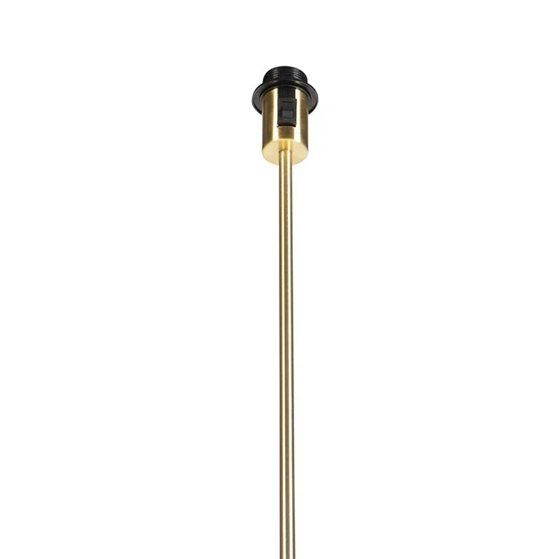 Lampadaire vintage réglable or / laiton - Parte