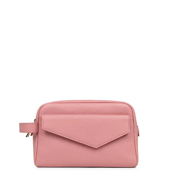 Lancaster - Trousse de toilette Zoé vieux rose
