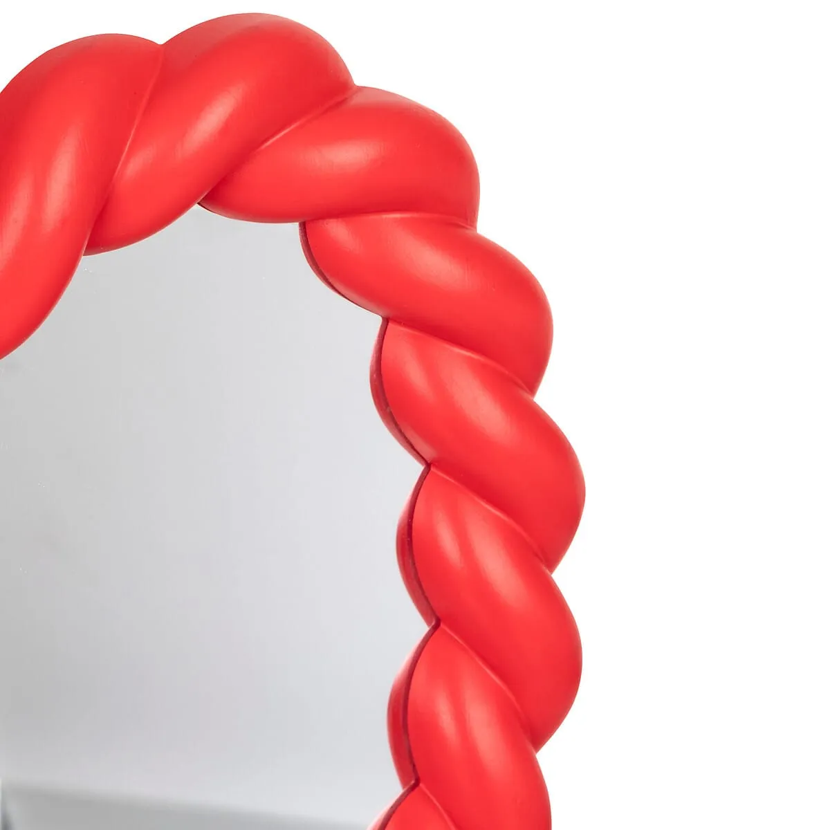 Miroir torsadé cœur "Twist"