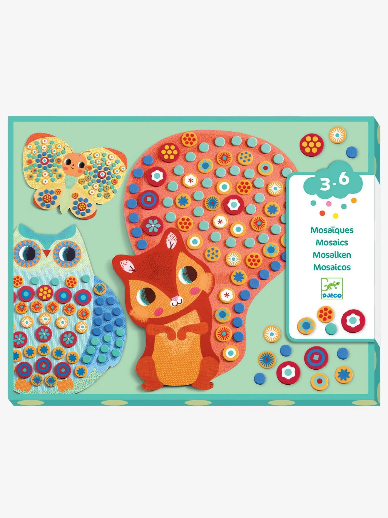 Mosaïques Millefiori DJECO multicolore - Djeco