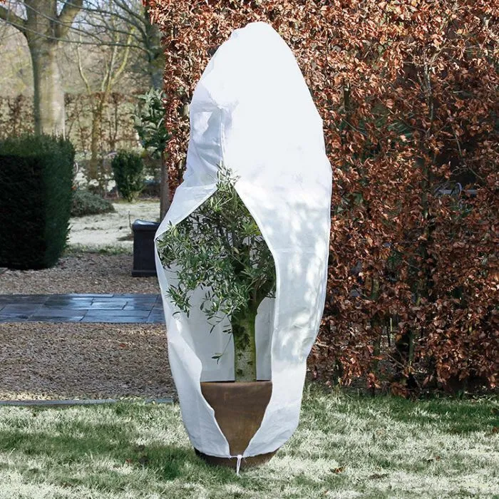 Nature Housse d'Hivernage Zippée, blanc - 300 cm x Ø 250 cm | MarketOnWeb