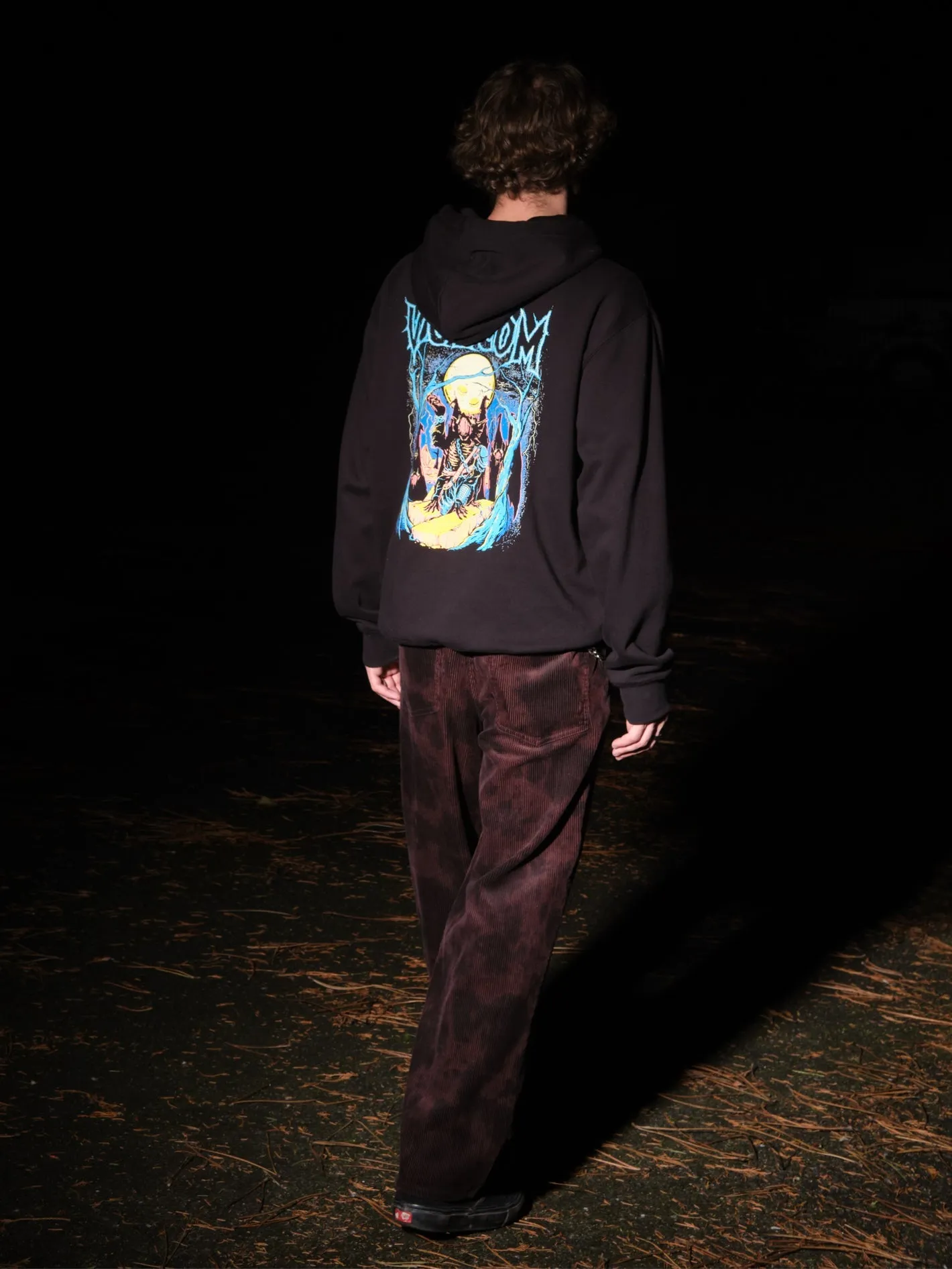 Pantalon ctelé Billow Tapered - BITTER CHOCOLATE