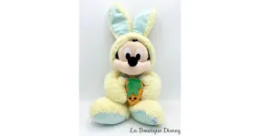Peluche Mickey Mouse Pâques Disney Store 2019 lapin jaune 44 cm