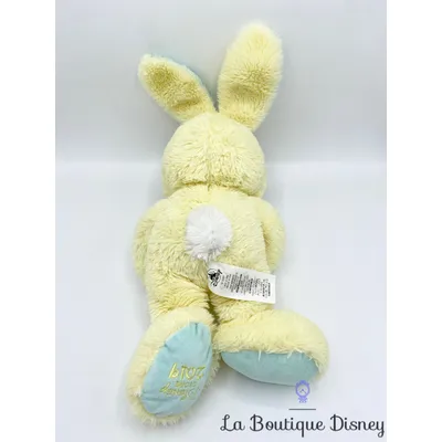 Peluche Mickey Mouse Pâques Disney Store 2019 lapin jaune 44 cm