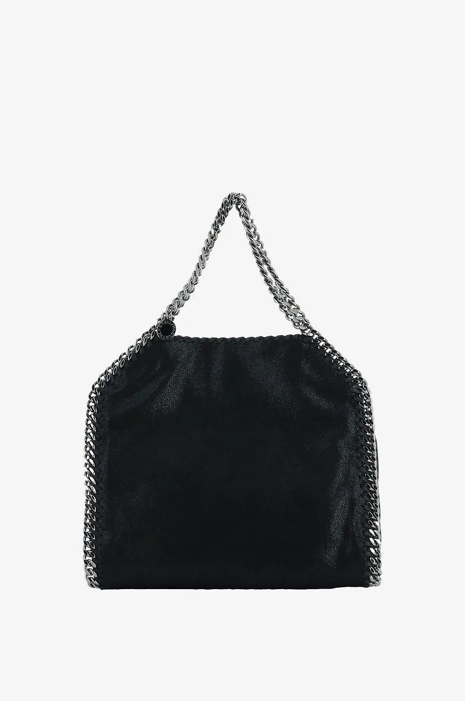 Petit sac cabas en daim synthétique Falabella Shaggy Deer Mini Tote