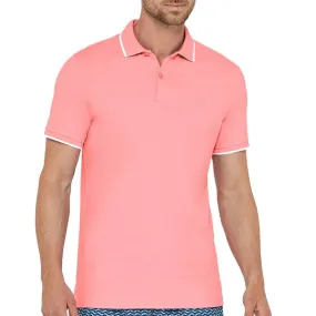 Polo homme en coton rose d'Impetus Beachwear