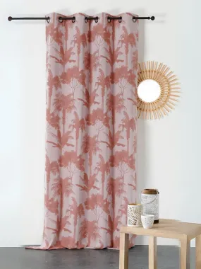 Rideau d'ameublement tropical - Orange