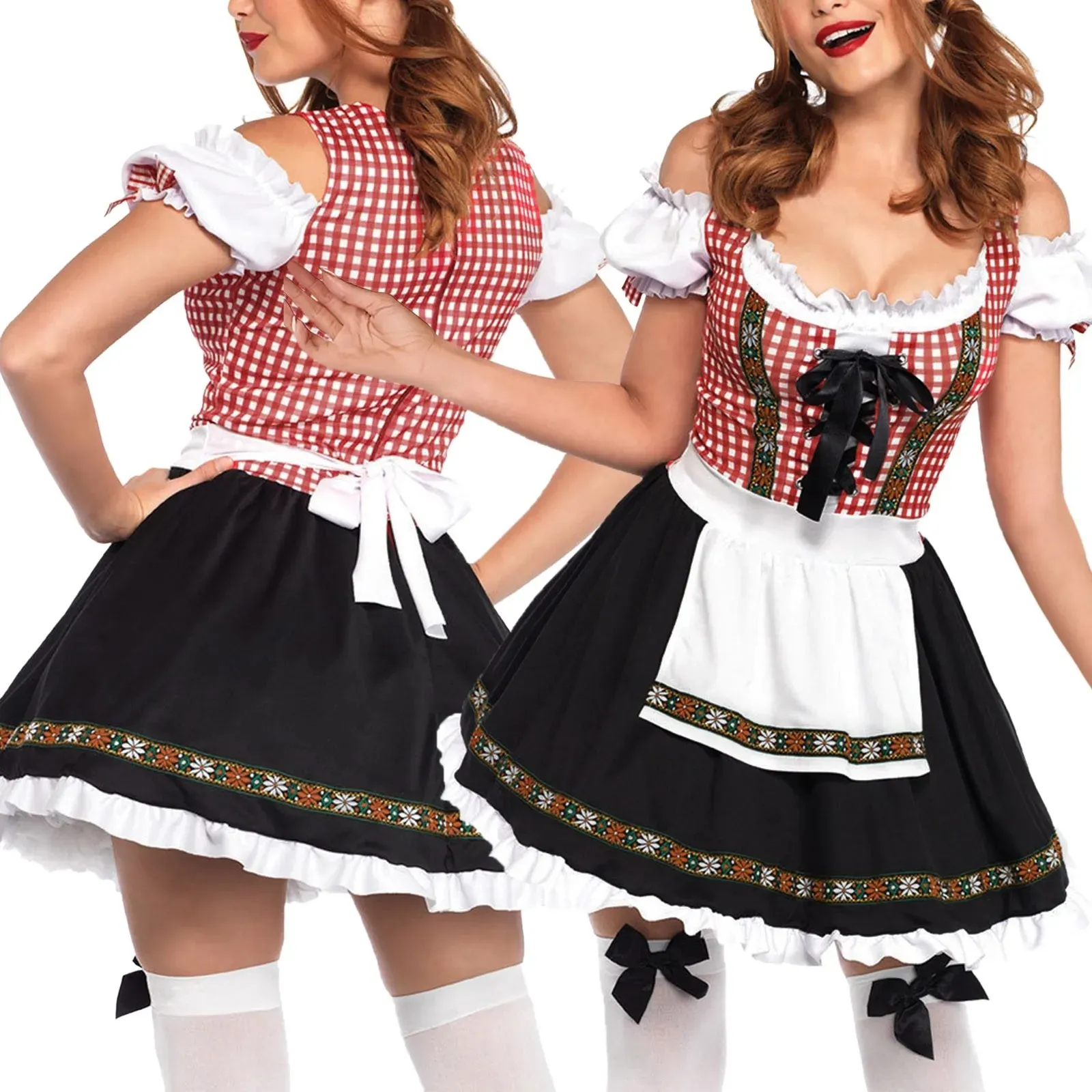 Robe Oktoberfest Dirndl pour femmes - Moira
