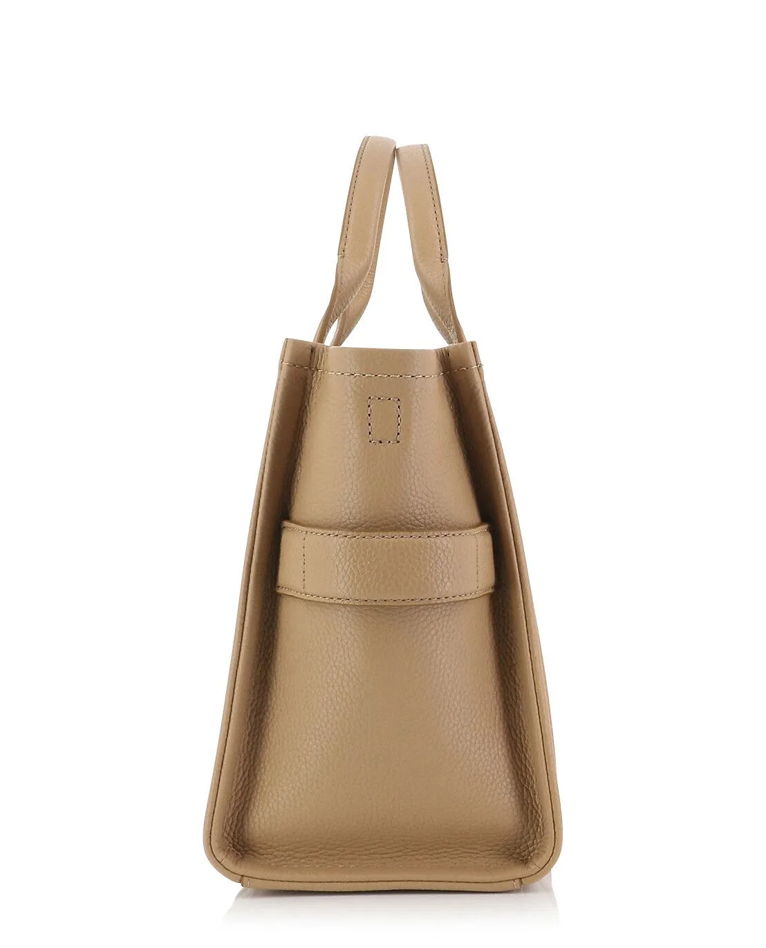 Sac cabas en cuir grainé The Leather Medium Tote